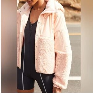 Free People Movement Adventure Awaits Fleece Jacket- S